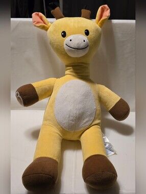 Build-A-Bear Yellow Giraffe Plush Stuffed Animal 16" BABW Soft Toy